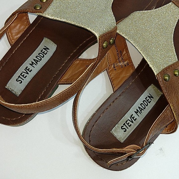 Steve Madden Pami Leather Thong Sandals - Picture 6 of 9